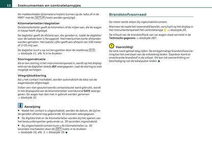 2007-2011 Audi A4 Gebruikershandleiding | Nederlands