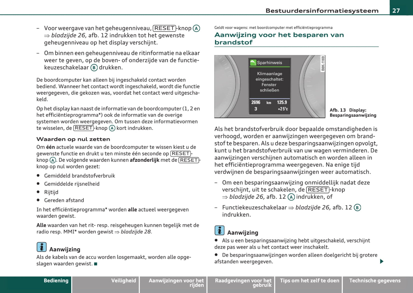 2007-2011 Audi A4 Gebruikershandleiding | Nederlands