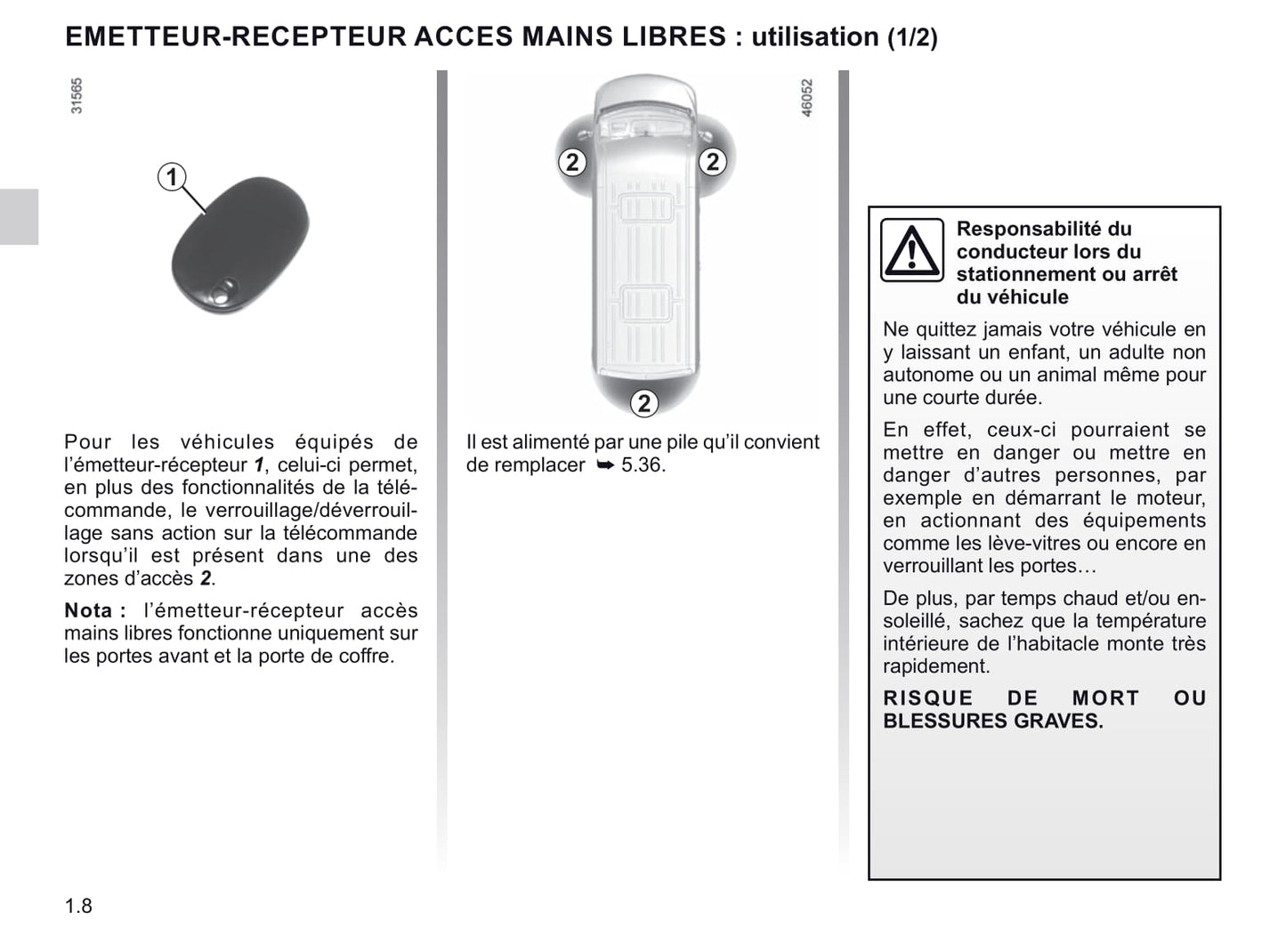 2019-2023 Renault Master Manuel du propriétaire | Français