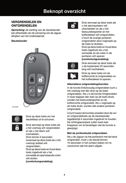 2006-2007 Jaguar X-Type Gebruikershandleiding | Nederlands