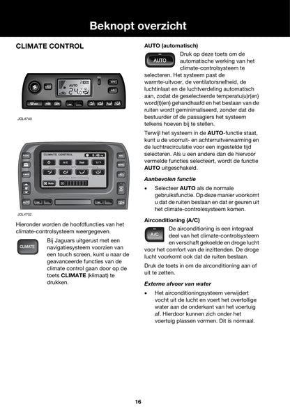 2006-2007 Jaguar X-Type Gebruikershandleiding | Nederlands