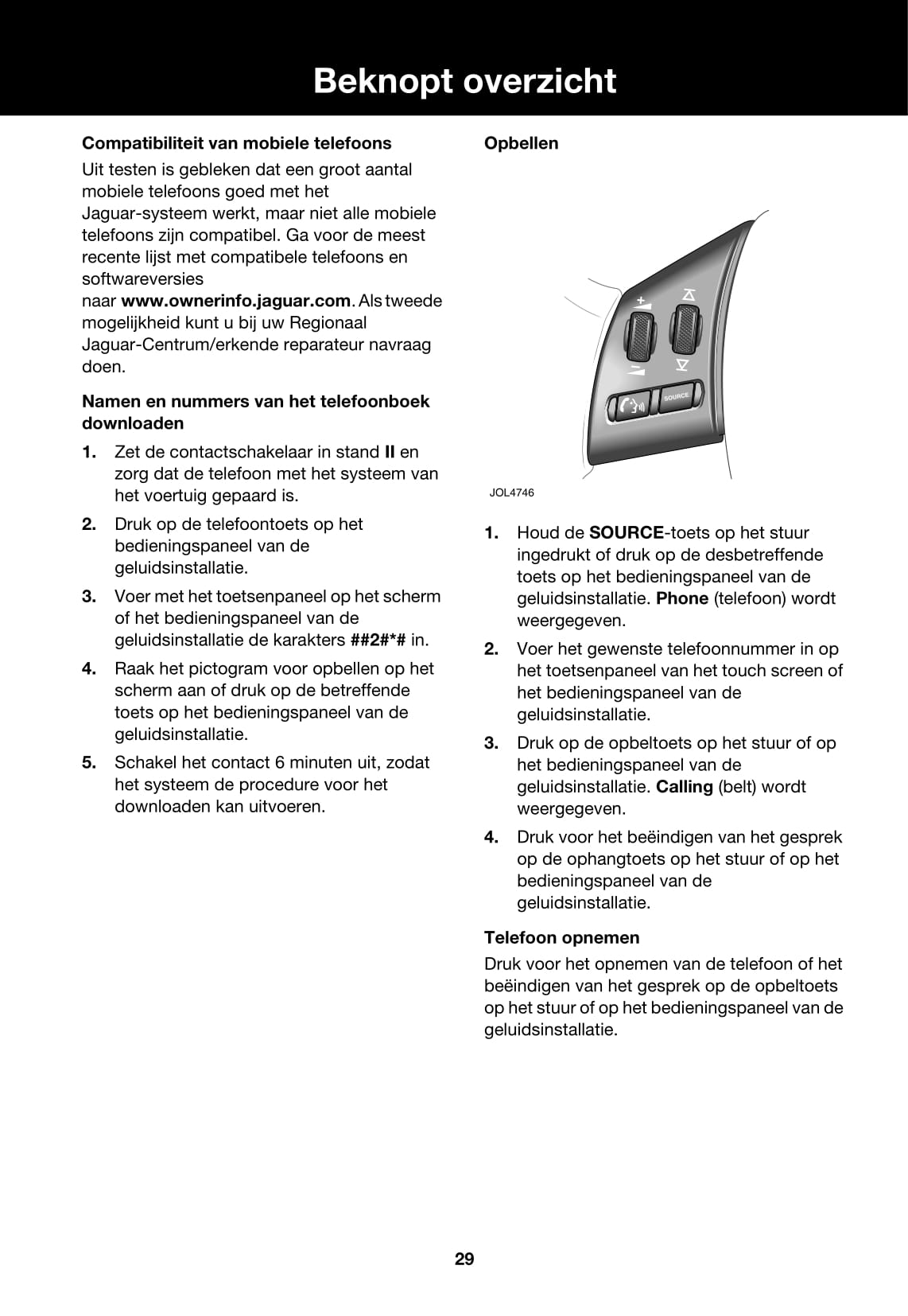 2006-2007 Jaguar X-Type Gebruikershandleiding | Nederlands