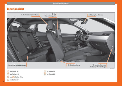 2017-2020 Seat Arona Manuel du propriétaire | Allemand