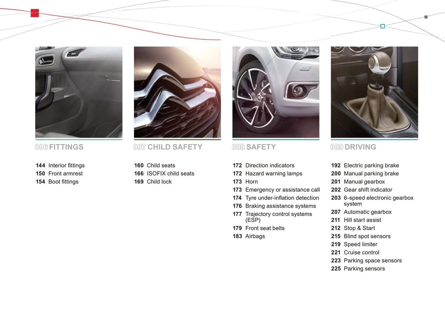 2011 Citroën DS4 Gebruikershandleiding | Engels