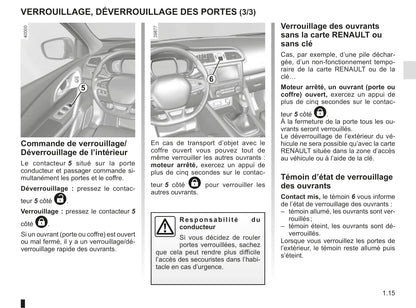 2018 Renault Kadjar Owner's Manual | French