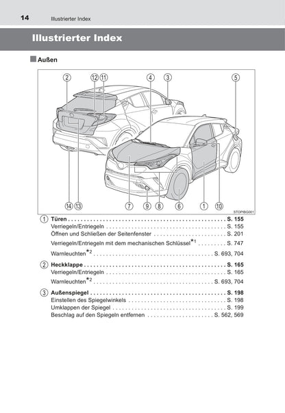 2016-2018 Toyota C-HR Gebruikershandleiding | Duits