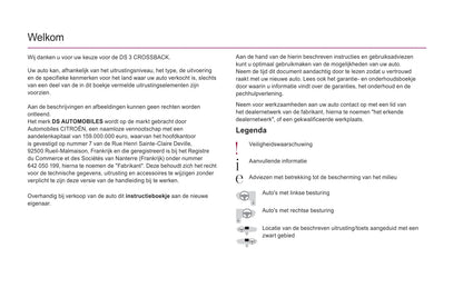 2019 DS Automobiles DS 3 Crossback Owner's Manual | Dutch