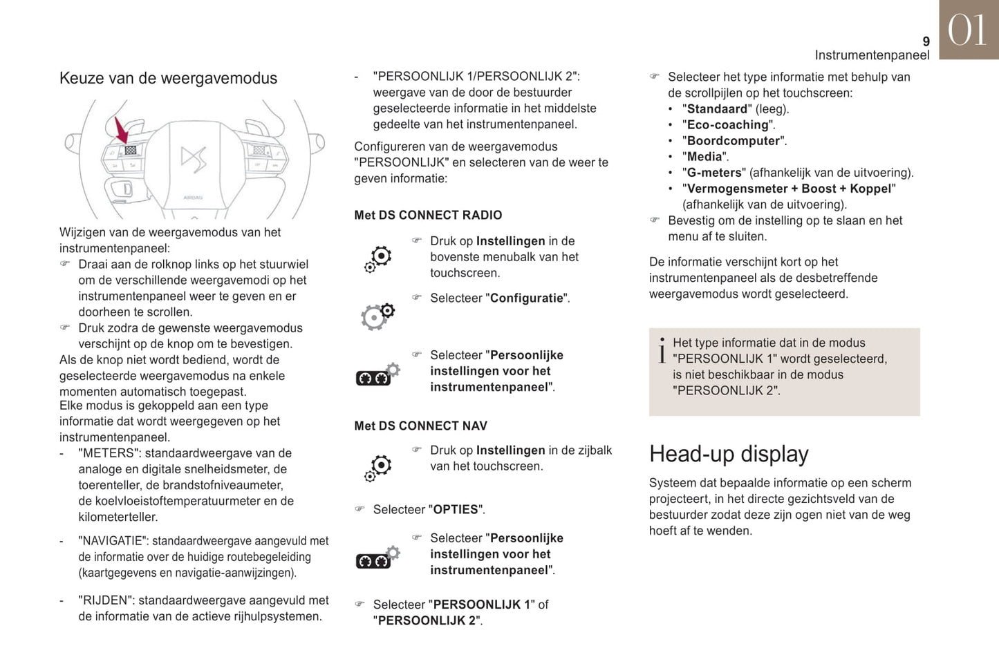 2019 DS Automobiles DS 3 Crossback Owner's Manual | Dutch