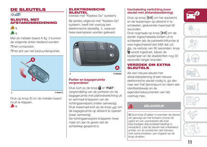 2015-2016 Fiat 500X Bedienungsanleitung | Niederländisch