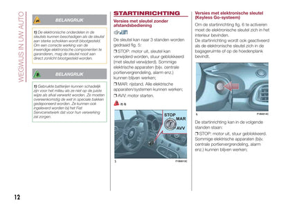 2015-2016 Fiat 500X Bedienungsanleitung | Niederländisch