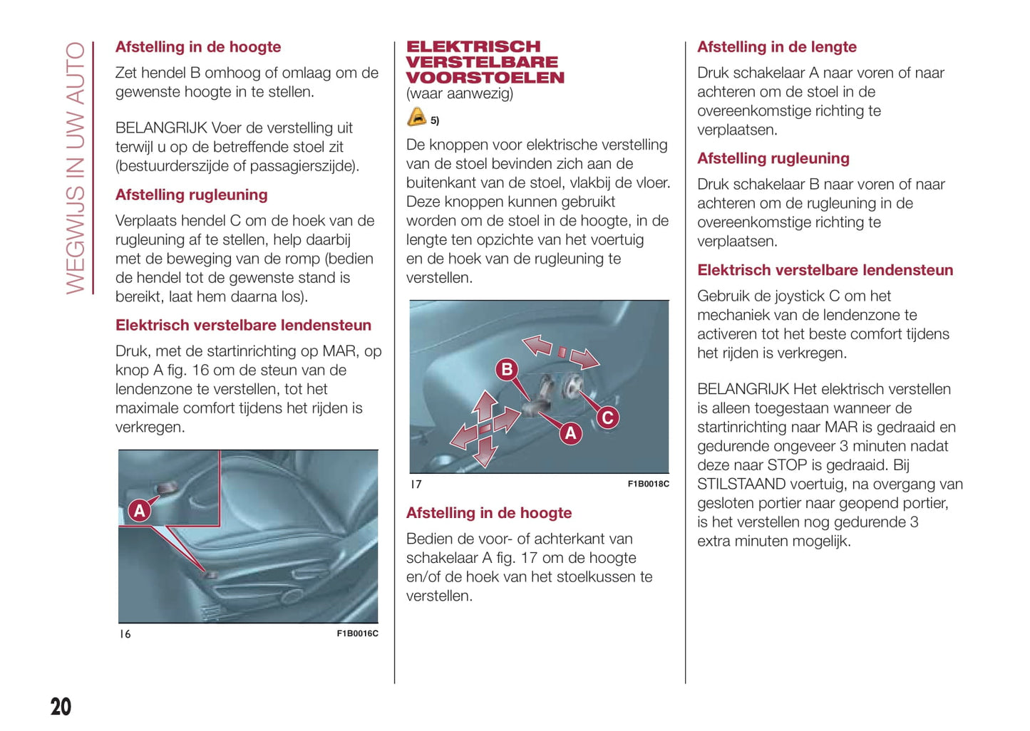 2015-2016 Fiat 500X Bedienungsanleitung | Niederländisch