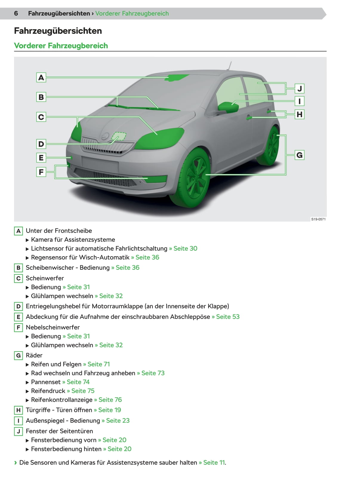 2019-2020 Skoda Citigo-e iV Owner's Manual | German