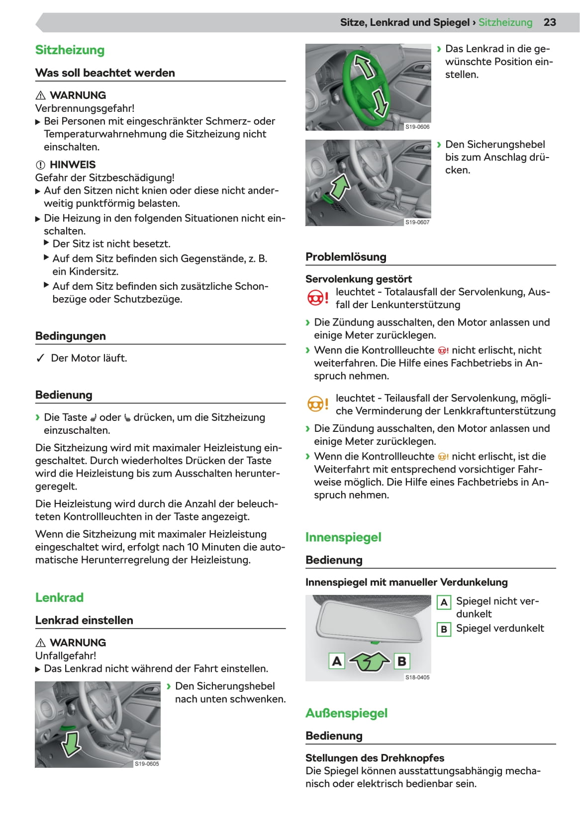 2019-2020 Skoda Citigo-e iV Owner's Manual | German