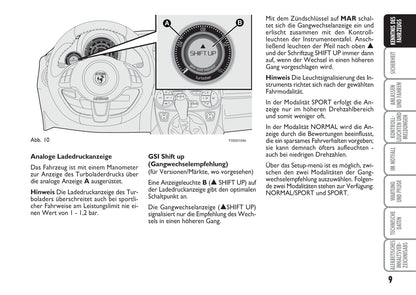 2008-2016 Abarth 500 Gebruikershandleiding | Duits