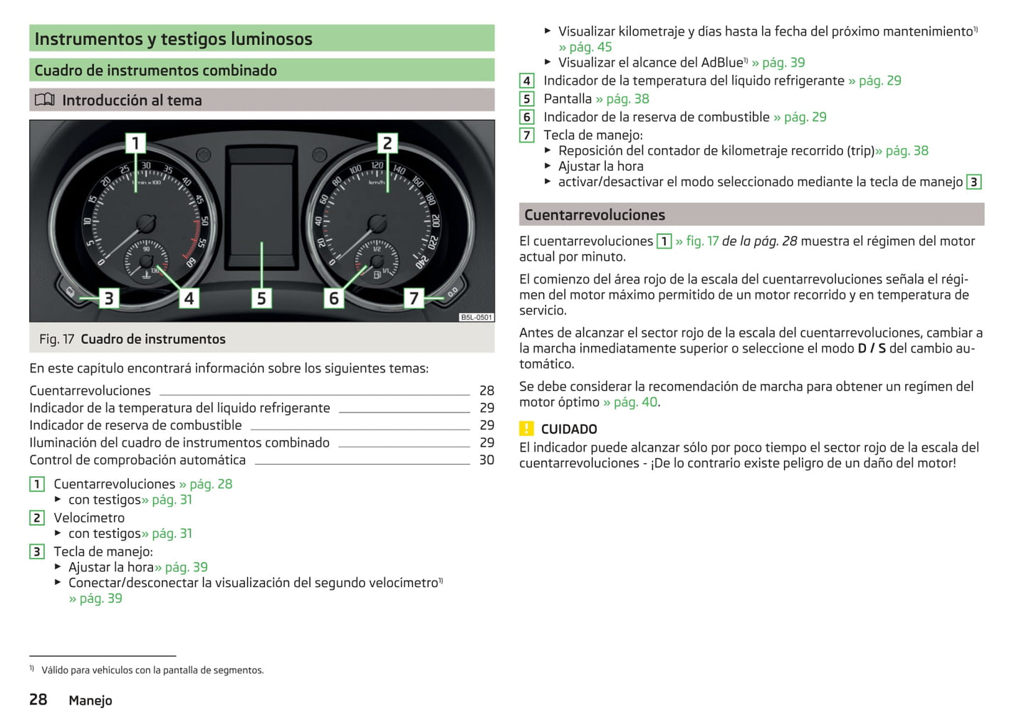 2013-2018 Skoda Yeti Bedienungsanleitung | Spanisch