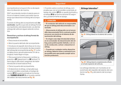 2017-2021 Seat Ibiza Gebruikershandleiding | Spaans