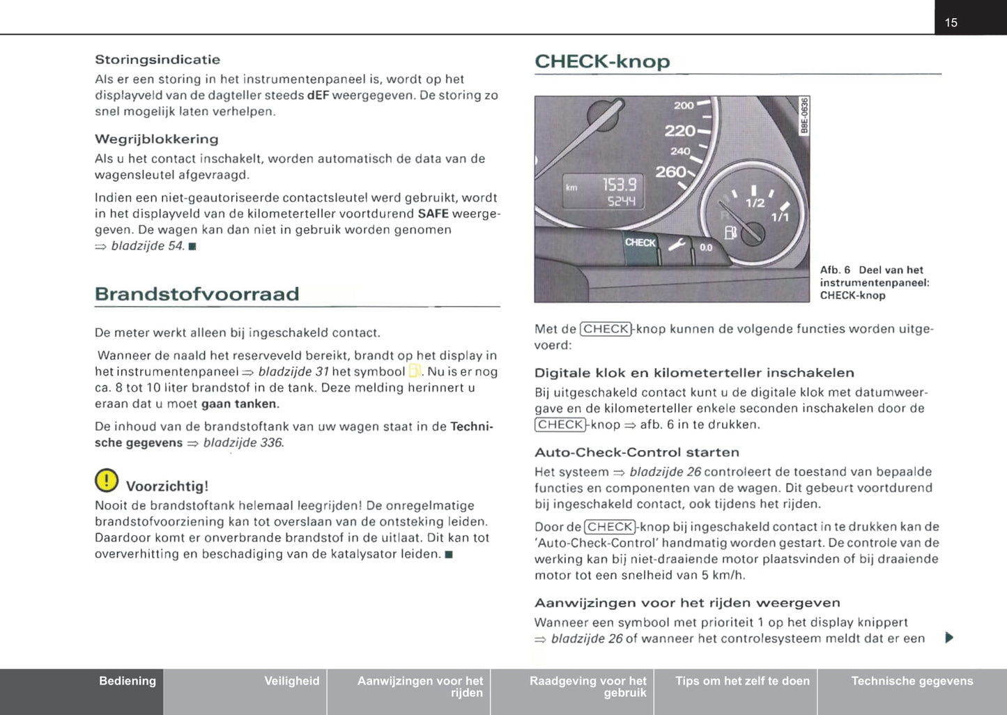 2004-2007 Audi A4 Gebruikershandleiding | Nederlands