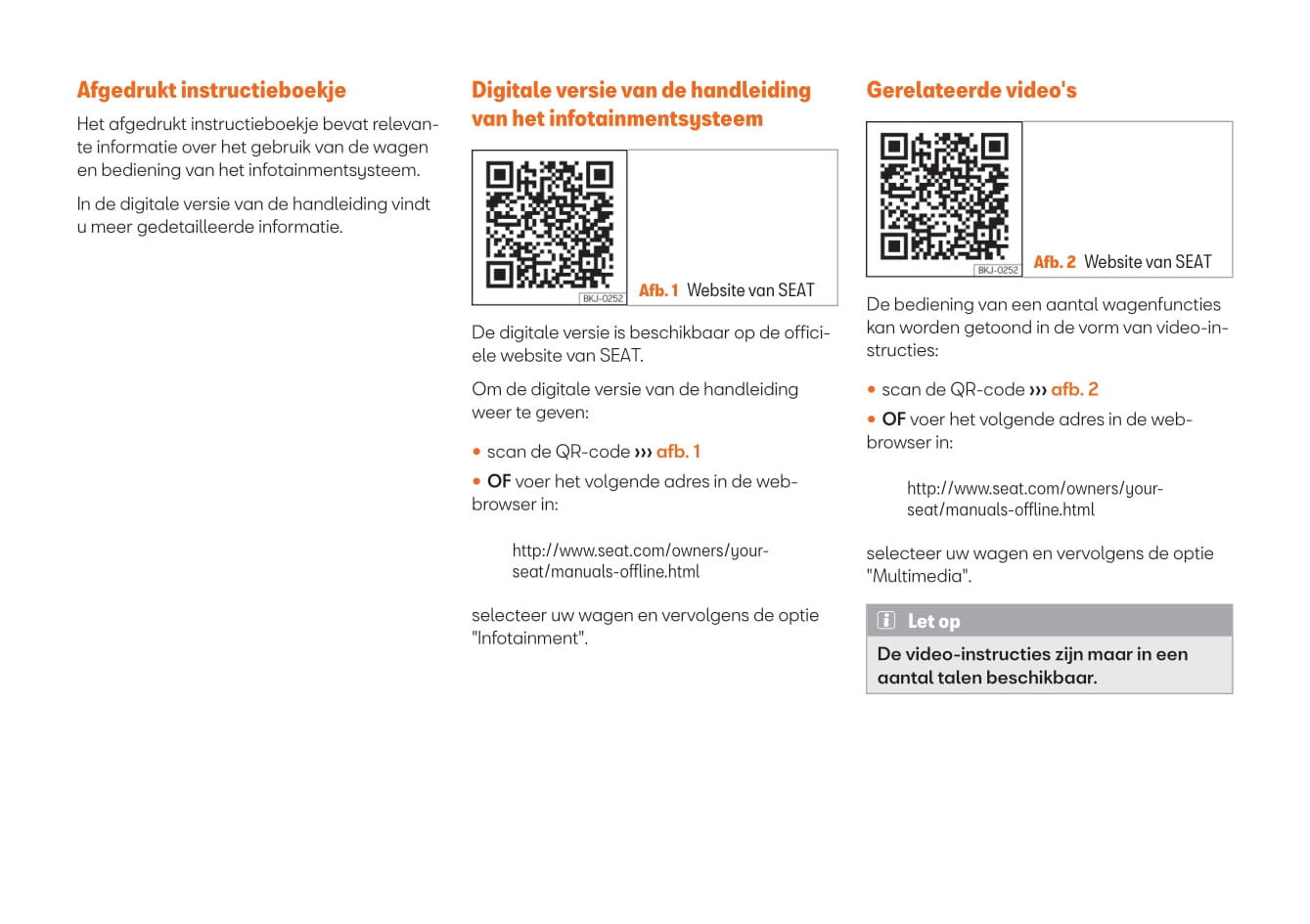 2016-2020 Seat Ateca Gebruikershandleiding | Nederlands