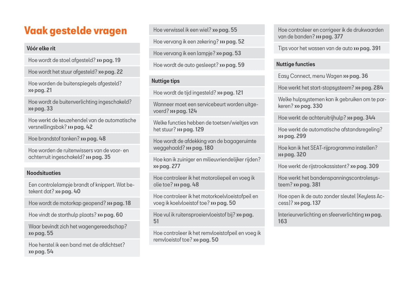 2016-2020 Seat Ateca Gebruikershandleiding | Nederlands