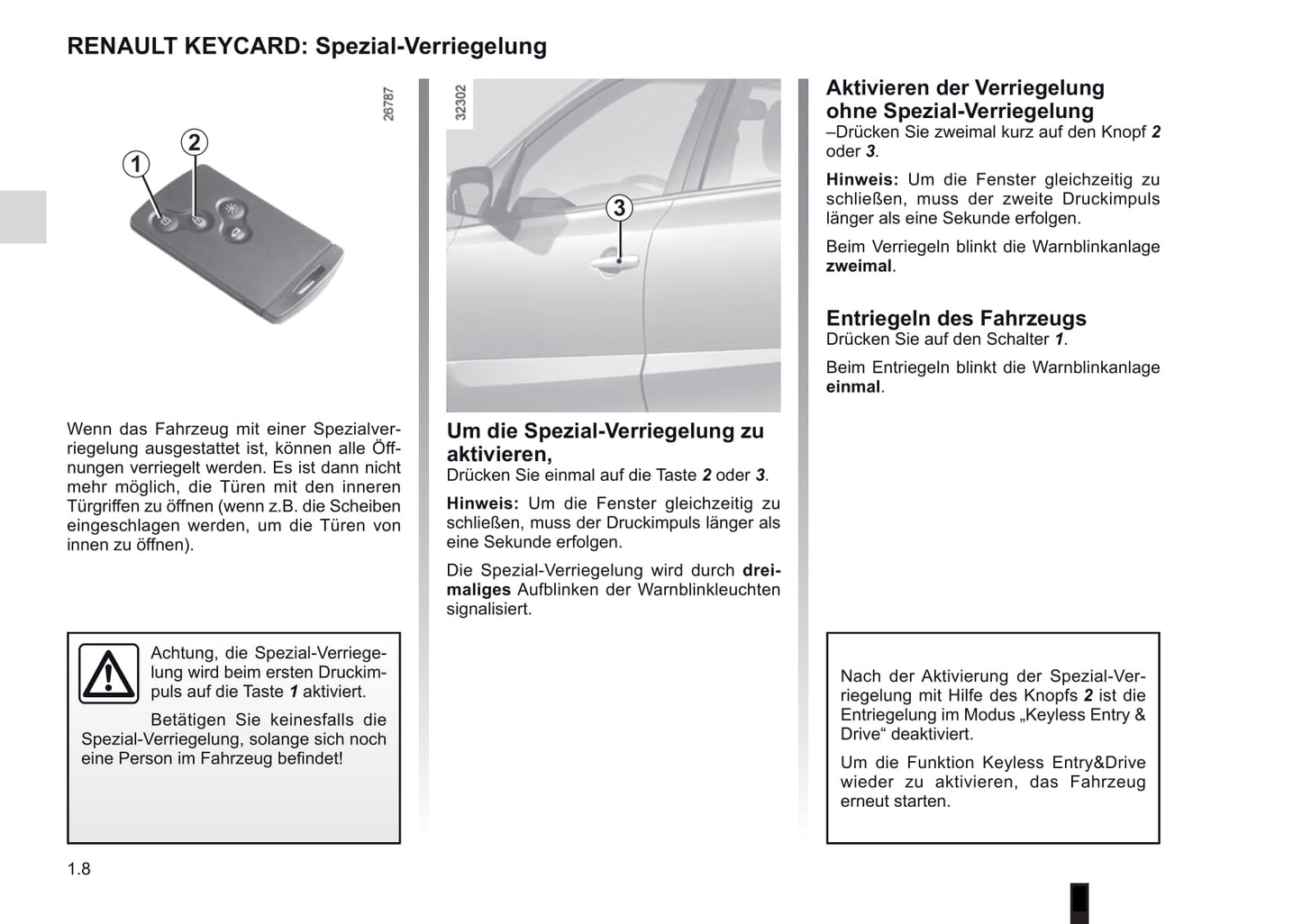 2011-2013 Renault Koleos Manuel du propriétaire | Allemand