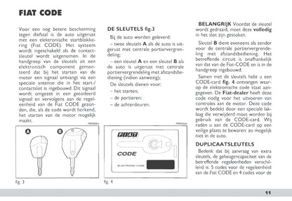 2003-2004 Fiat Scudo Owner's Manual | Dutch