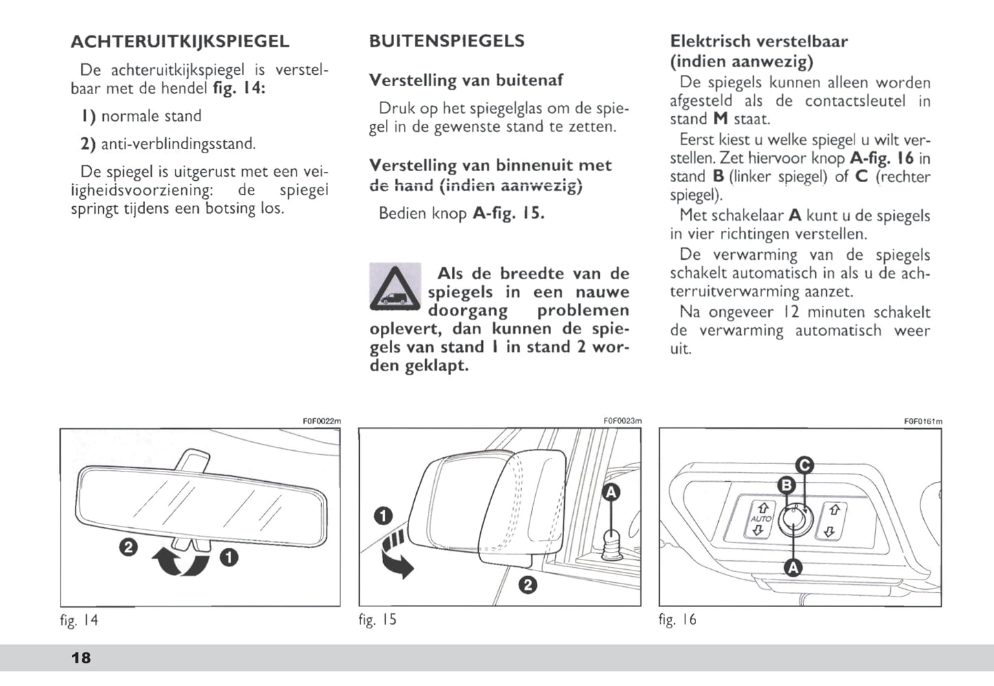 2003-2004 Fiat Scudo Owner's Manual | Dutch