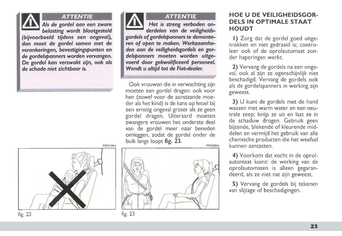 2003-2004 Fiat Scudo Owner's Manual | Dutch