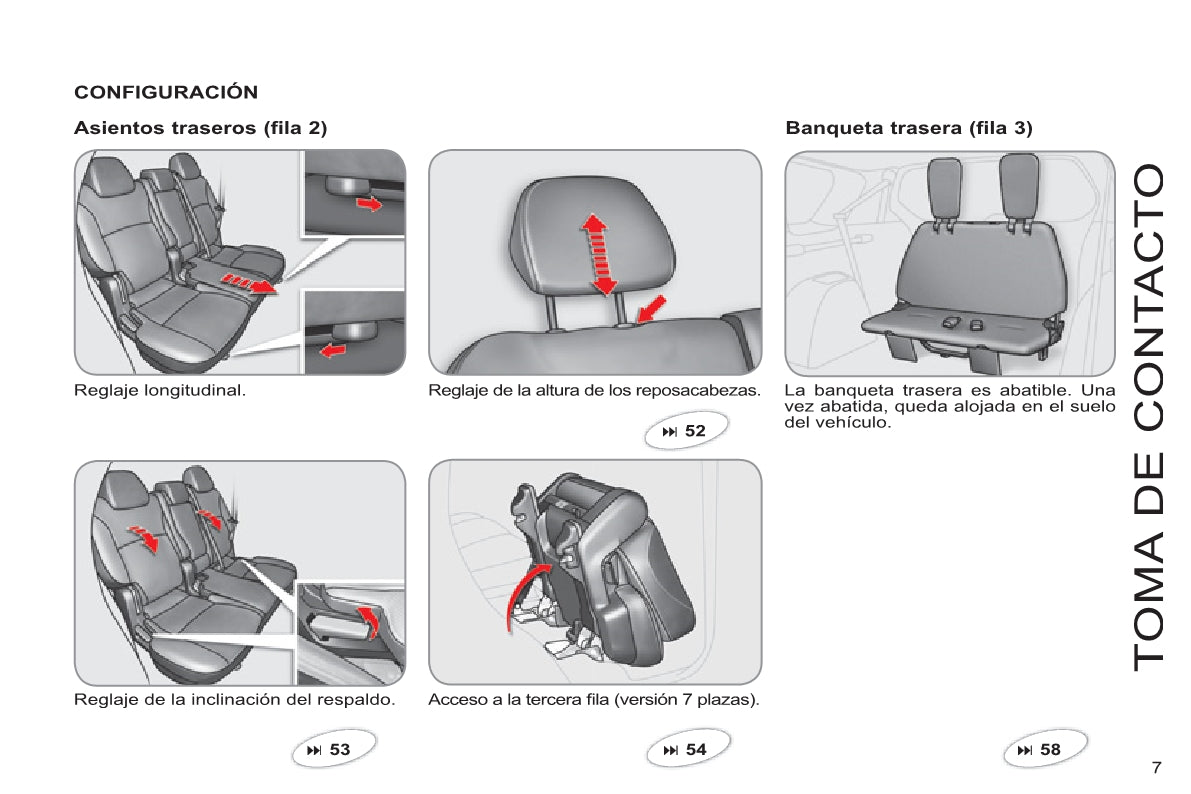 2013-2014 Citroën C8 Gebruikershandleiding | Spaans