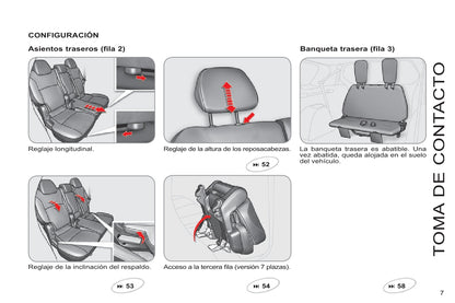 2013-2014 Citroën C8 Gebruikershandleiding | Spaans