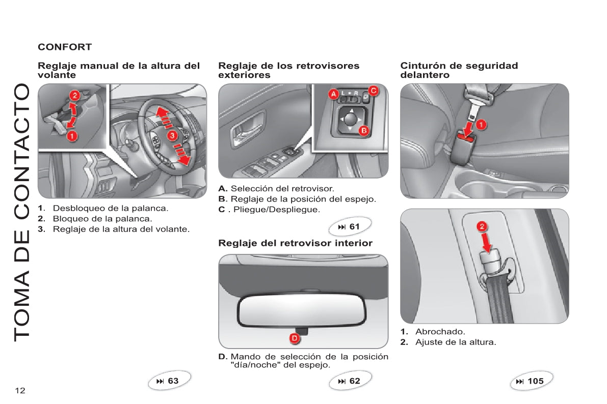 2013-2014 Citroën C8 Gebruikershandleiding | Spaans