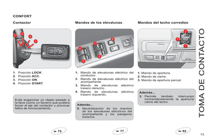 2013-2014 Citroën C8 Gebruikershandleiding | Spaans