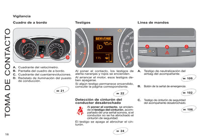 2013-2014 Citroën C8 Gebruikershandleiding | Spaans