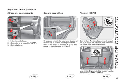 2013-2014 Citroën C8 Gebruikershandleiding | Spaans