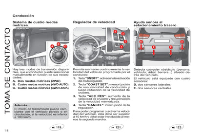 2013-2014 Citroën C8 Gebruikershandleiding | Spaans