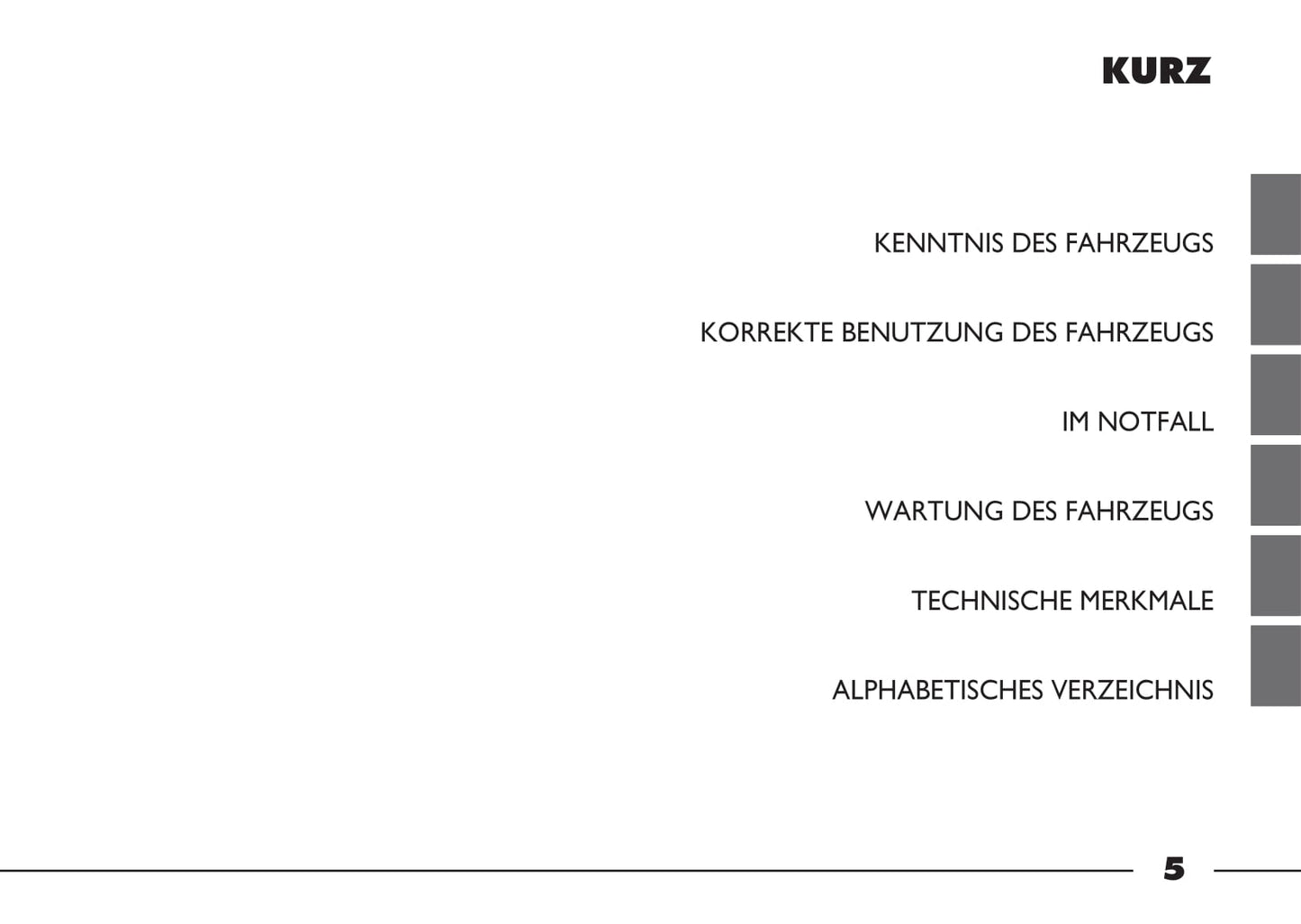 2012-2016 Fiat Strada Manuel du propriétaire | Allemand