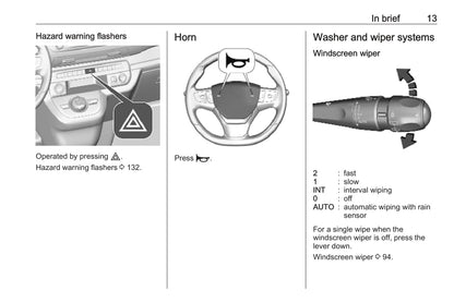 2019-2020 Vauxhall Vivaro Owner's Manual | English