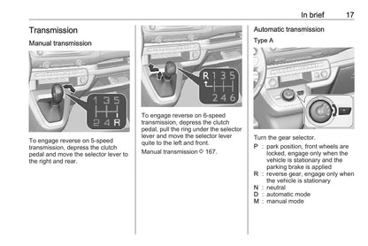 2019-2020 Vauxhall Vivaro Owner's Manual | English