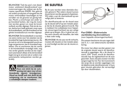 2010-2011 Fiat Sedici Gebruikershandleiding | Nederlands