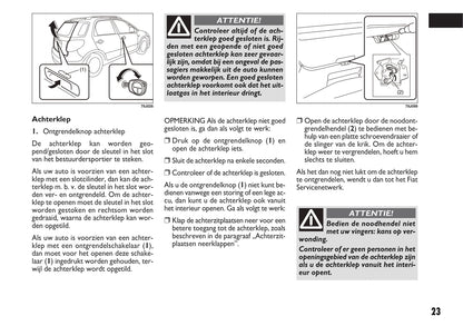 2010-2011 Fiat Sedici Gebruikershandleiding | Nederlands