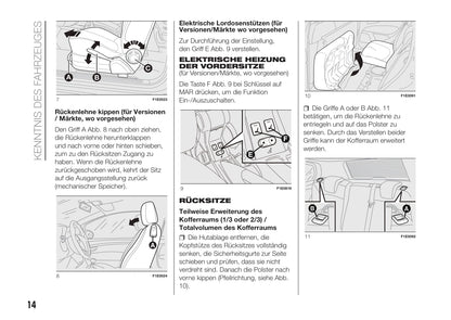 2016-2017 Fiat Punto Owner's Manual | German