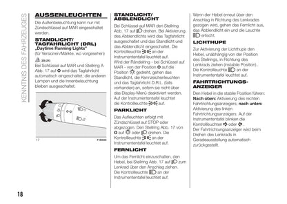 2016-2017 Fiat Punto Owner's Manual | German