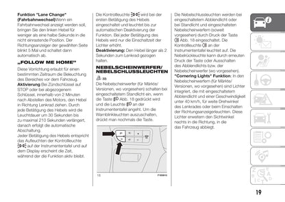 2016-2017 Fiat Punto Owner's Manual | German