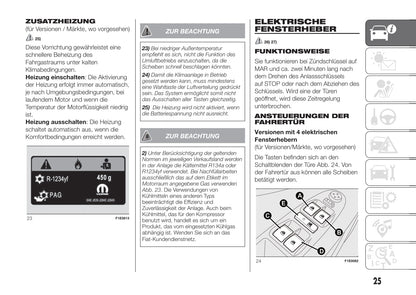 2016-2017 Fiat Punto Owner's Manual | German