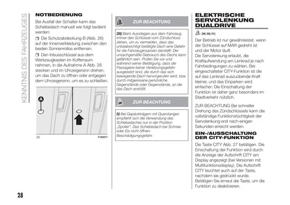 2016-2017 Fiat Punto Owner's Manual | German