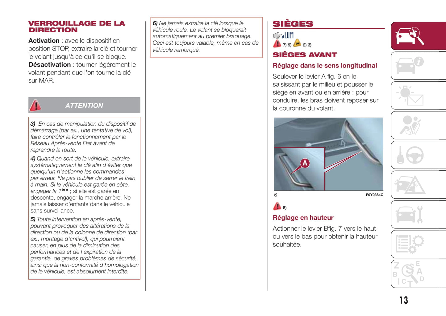 2017-2018 Fiat 500L Gebruikershandleiding | Frans