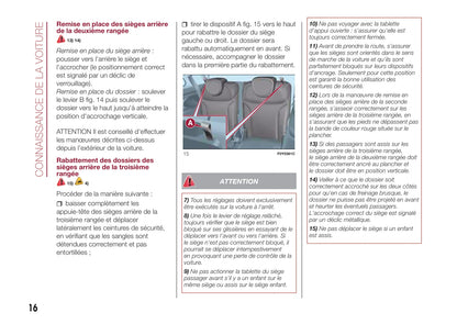 2017-2018 Fiat 500L Gebruikershandleiding | Frans