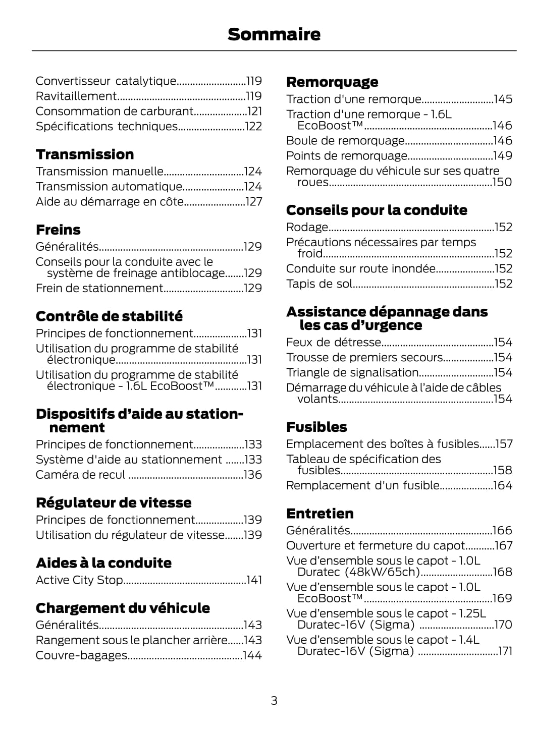 2014-2015 Ford Fiesta Owner's Manual | French