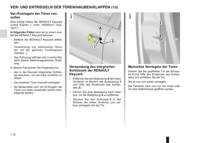 2010-2011 Renault Mégane Bedienungsanleitung | Deutsch