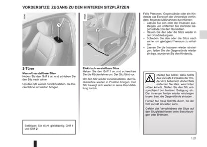 2010-2011 Renault Mégane Bedienungsanleitung | Deutsch