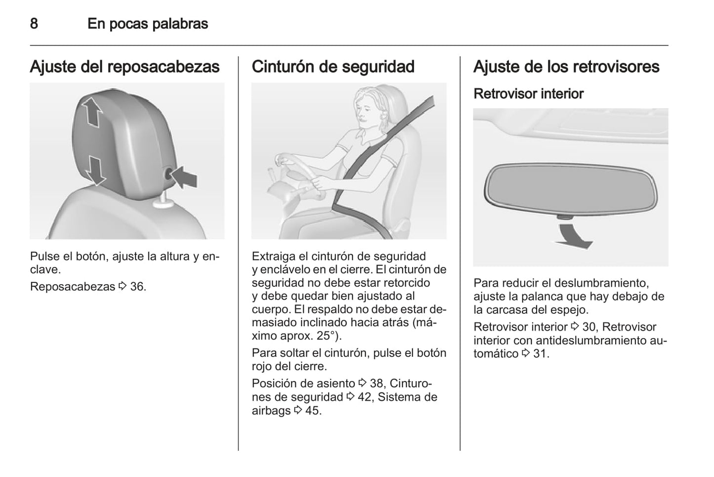 2012 Opel Astra Owner's Manual | Spanish